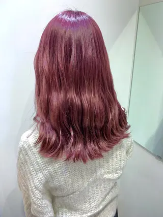 ミディアム カラー Bianca所属・Bianca  代表 硲　貴亮【東武練馬】のヘアスタイル