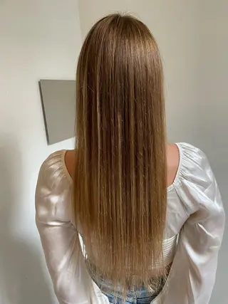 ロング カラー パーマ ヘアアレンジ メンズ 表参道Lise おおいしおりのヘアスタイル