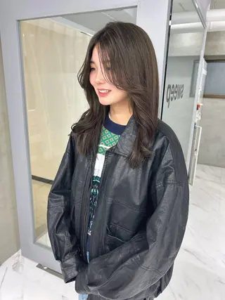 ミディアム カラー shizuna/天神 /メンズ/ボブのヘアスタイル