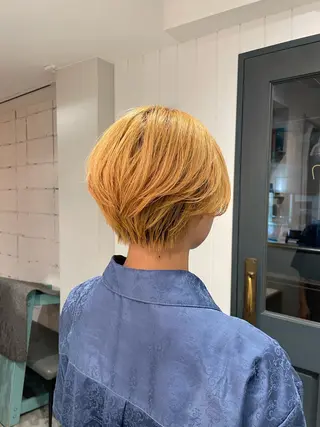 ショート 石川 優奈のヘアスタイル