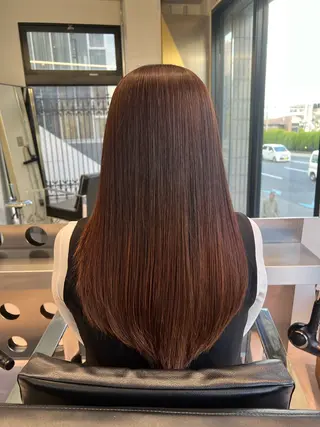 ロング パーマ 北村 岳久翔のヘアスタイル