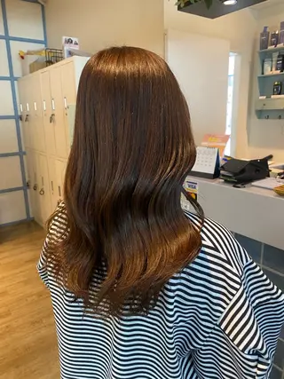 セミロング N°+aero 😊れいか😊のヘアスタイル