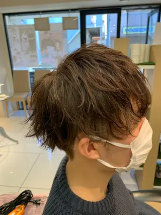 ショート メンズ 透明感カラー/ ダブルカラー /ソラのヘアスタイル