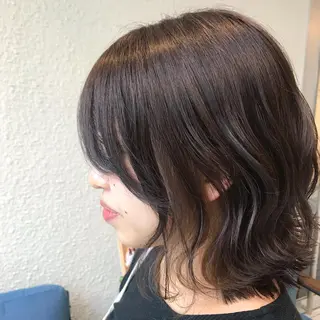 ミディアム カラー 透明感カラー/ 寺田千雅子のヘアスタイル