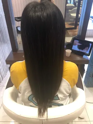 ロング EARTH長岡 🌼渡辺まい🌼のヘアスタイル