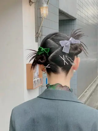 ヘアアレンジ ✨オール年代🆗 🤍内田亜由子のヘアスタイル