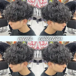 パーマ メンズ メンズ特化💎 韓国風💎クニミツのヘアスタイル