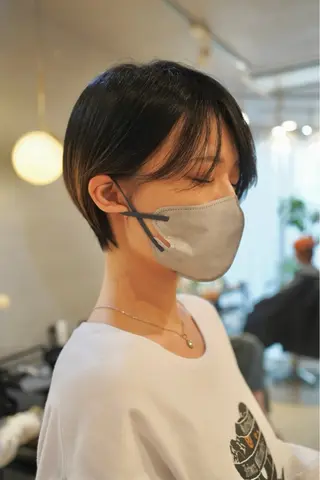 ショート はまだ かんたのヘアスタイル