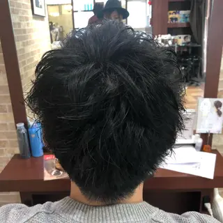 ショート メンズ ツイスパ/メンズ特化 🦋𝑺𝑶𝑵𝑬の眉毛・アイブロウイメージ