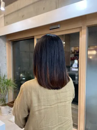ミディアム mizo /ケアカラー/登戸のヘアスタイル