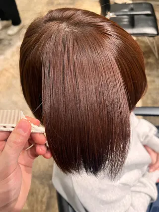 ショート カラー piilo /佐田國 友真のヘアスタイル