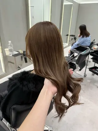 ロング カラー 🤍haruna 🤍SUIのヘアスタイル