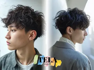 メンズ TELAHAIR 髪質改善特化型サロンのヘアスタイル