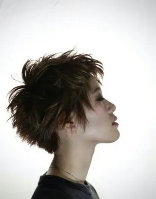 ショート カラー パーマ MAX BEAUTY GINZA所属・髪質改善🌸美髪矯正 /癖毛🌸山田 隆介のヘアスタイル