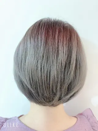 ショート カラー なりたいが叶う ながしまじゅんきのヘアスタイル