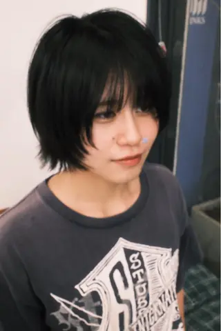 ミディアム パーマ 【お洒落パーマ】 Elme 肥塚康汰郎のヘアスタイル