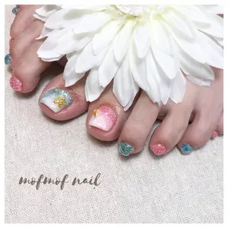 ネイル mofmofnail 🌿shimizuのネイルデザイン
