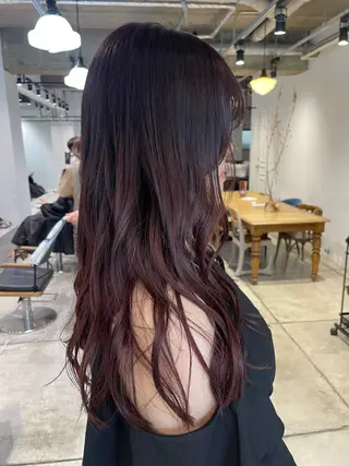 ロング カラー ユウナ🎀レイヤー/ 暖色カラーのヘアスタイル