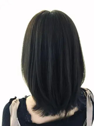 ミディアム カラー パーマ ヘアアレンジ ✨ハイクオリティ✨ 山本香也のヘアスタイル