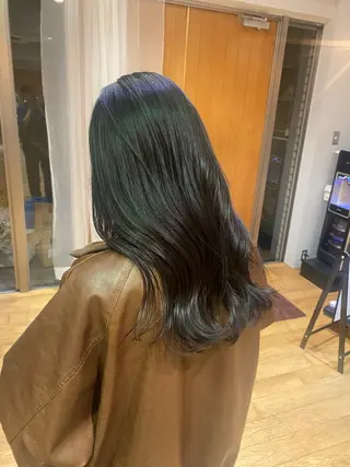 セミロング カラー 【ヘアセット/美眉】 吉川玲のヘアスタイル