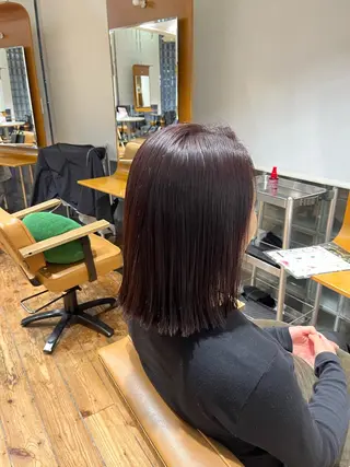 ミディアム カット/パーマモデル 募集🩵　yukaのヘアスタイル