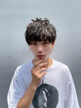 ショート パーマ メンズ メンズ専門美容師✂︎ 大庭勝己のヘアスタイル