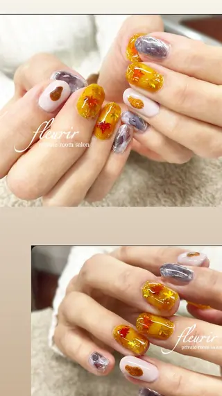 ネイル フルリール 【プライベートサロンのネイルデザイン