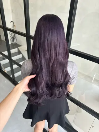 カラー fudge所属・MaisonHALU 松浦光咲のヘアスタイル