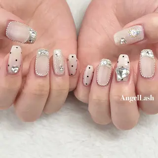 ネイル WASHLY所属・sakura 辻堂ニュアンスネイルのネイルデザイン