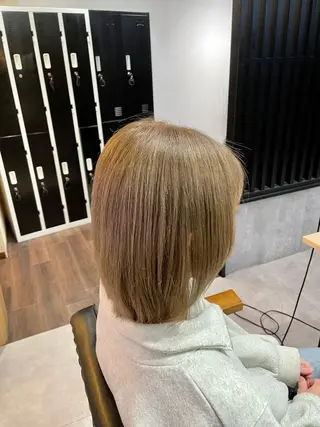 ミディアム カラー 透明感🫧ナチュラル 🍀りんたろうのヘアスタイル