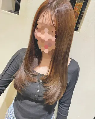 ロング カラー AYL　hair桃花台所属・菅野 奏のヘアスタイル