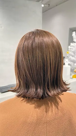 ショート カラー 髪質改善/レイヤー 兼折楓馬のヘアスタイル