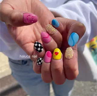 ネイル haluca nailのネイルデザイン