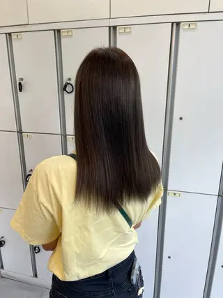 カラー 🫧松尾彩舞樹🫧 アレンジ/艶カラー✨のヘアスタイル