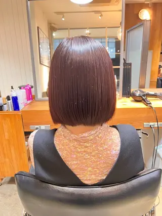 ショート カラー 🫧ブリーチ/ボブ /メンズ/🫧RENのヘアスタイル