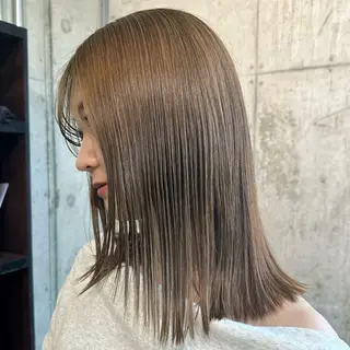 ミディアム カラー ヘアアレンジ make'sharajukum'clan所属・艶髪/ショートボブ /KYOYAのヘアスタイル