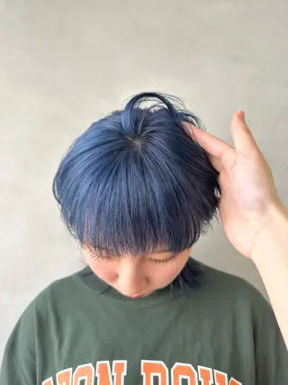 ショート カラー 似合わせ小顔ショート /akane🐰♥️のヘアスタイル