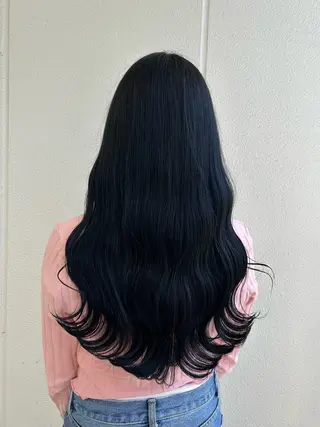 カラー ヘアアレンジ 《暖色/韓国hair 》🇰🇷桑原ユキネのヘアスタイル