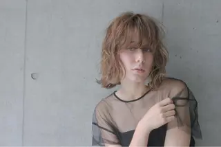 ミディアム カラー パーマ ヘアアレンジ 立川、北口.ans 黒木 和大のヘアスタイル