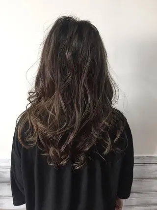 ロング カラー カラー特化サロン大阪 ルービック江坂/新城のヘアスタイル