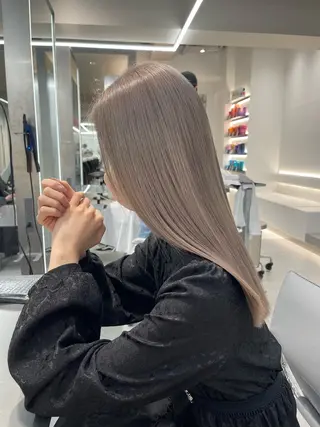 ロング カラー 透明感カラー特化型 NAOKIのヘアスタイル
