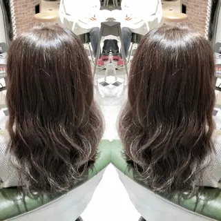 ロング カラー パーマ ヘアアレンジ tocca所属・毎月通える価格♪ 杉本真基のヘアスタイル