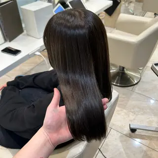 ミディアム カラー 艶髪✨️/ヘッドスパ /りちかのヘアスタイル
