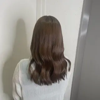 カラー 縮毛矯正ヘアアレンジ 🌸三輪知優🌸のヘアスタイル