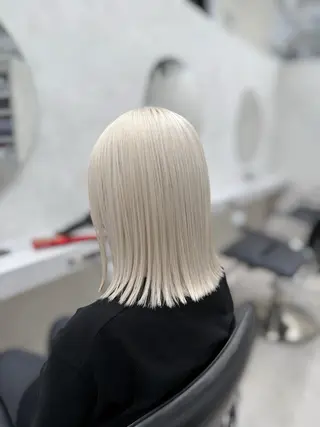 ミディアム カラー 森貝 洋亮のヘアスタイル