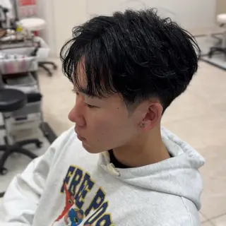 ショート パーマ メンズ 名古屋のメンズ職人 /わたるのヘアスタイル