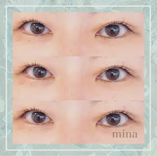 マツエク・マツパ eyelashsalon  mina所属・mina ﾐｰﾅのマツエク・マツパデザイン