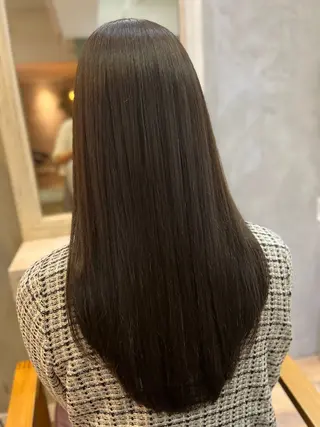 ロング カラー 新宿🫧髪質改善 🫧耳ツボ🫧まなのヘアスタイル