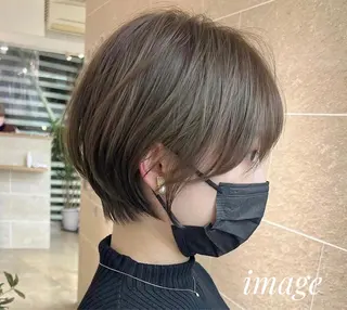 ショート ダブルカラー /まつ毛パーマ🎀のヘアスタイル