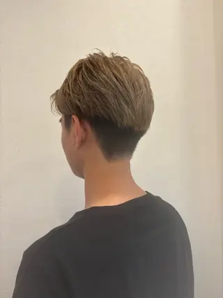カラー メンズ suzu🍒 luxbeのヘアスタイル